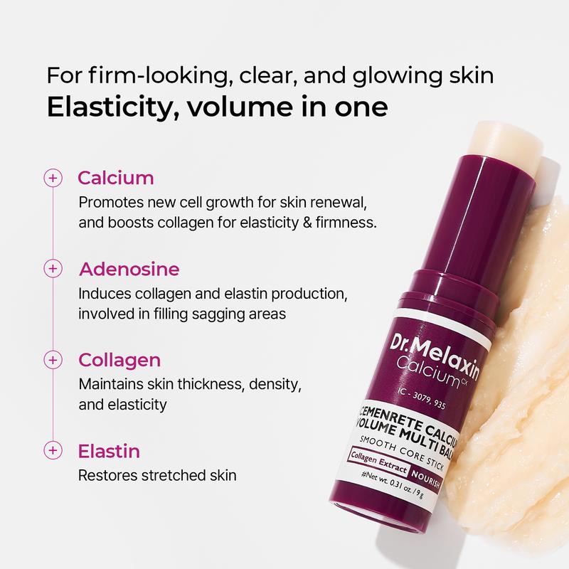 [Dr.Melaxin Official] Calcium Multi Balm Eye Care Routine Korean Skin Care Anti-aging Cosmetics Collagen Eye Stick 9g - Image 4