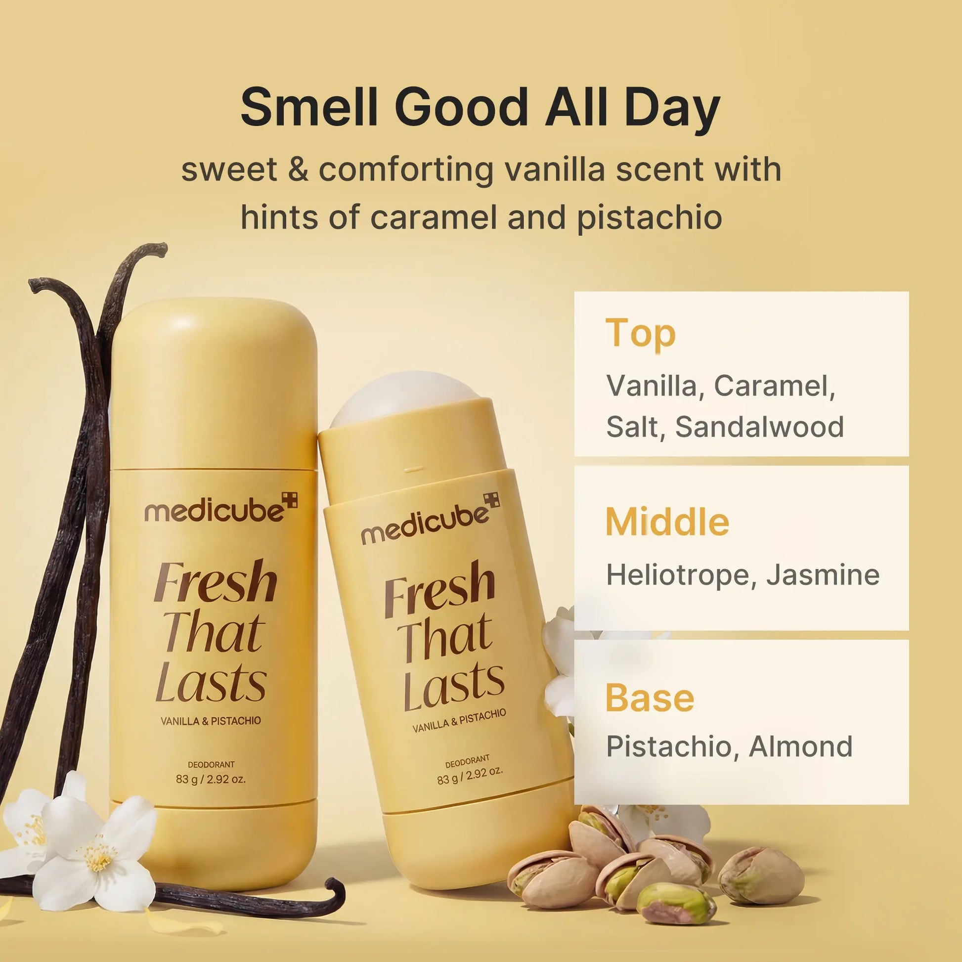 Vanilla Pistachio Deodorant
