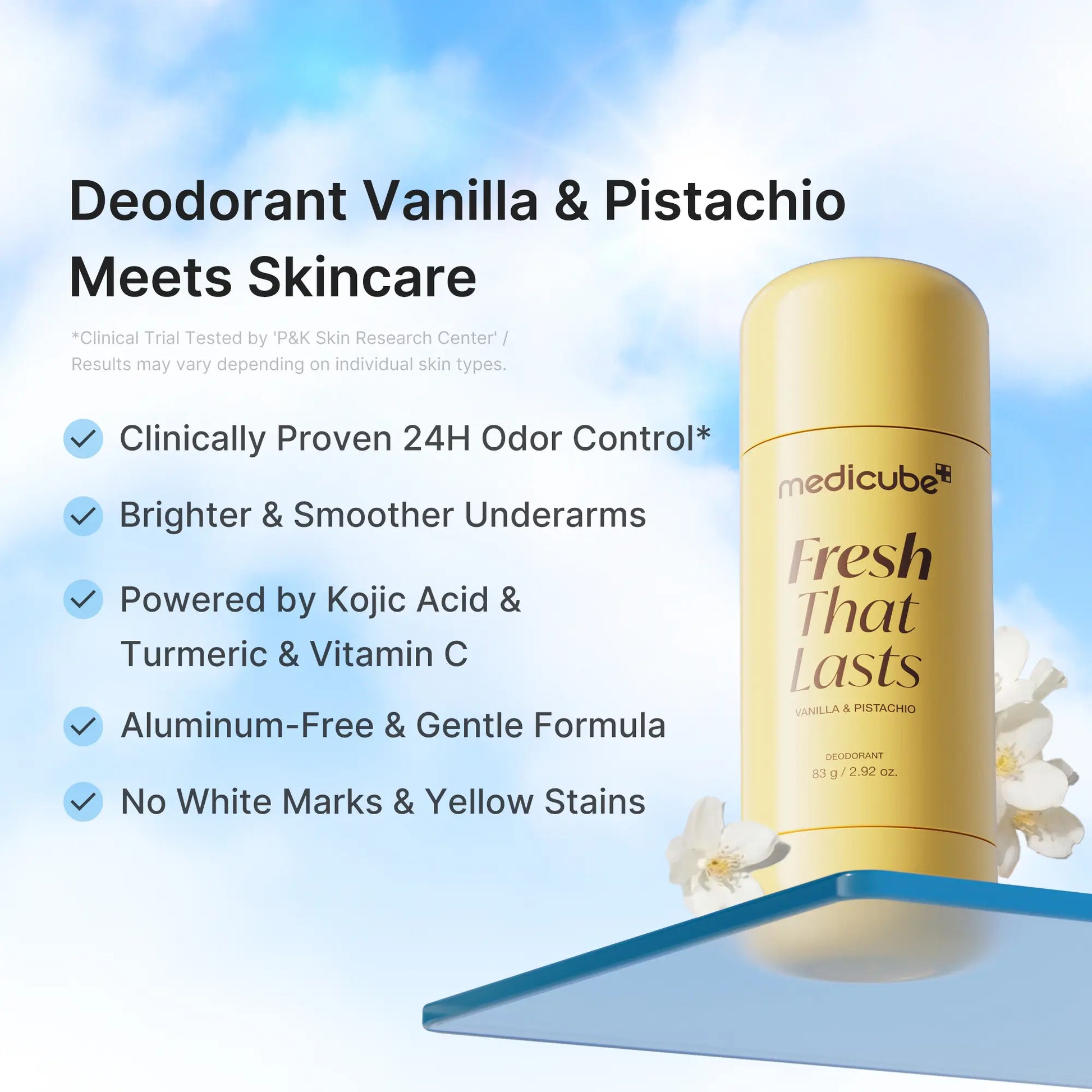 Vanilla Pistachio Deodorant