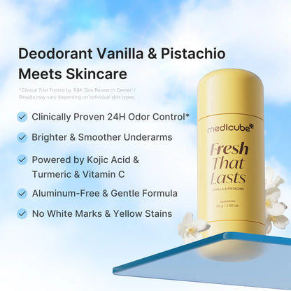 Vanilla Pistachio Deodorant