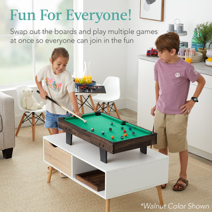 11-in-1 Combo Game Set w/ Ping Pong, Foosball, Air Hockey, 5 Storage Bags