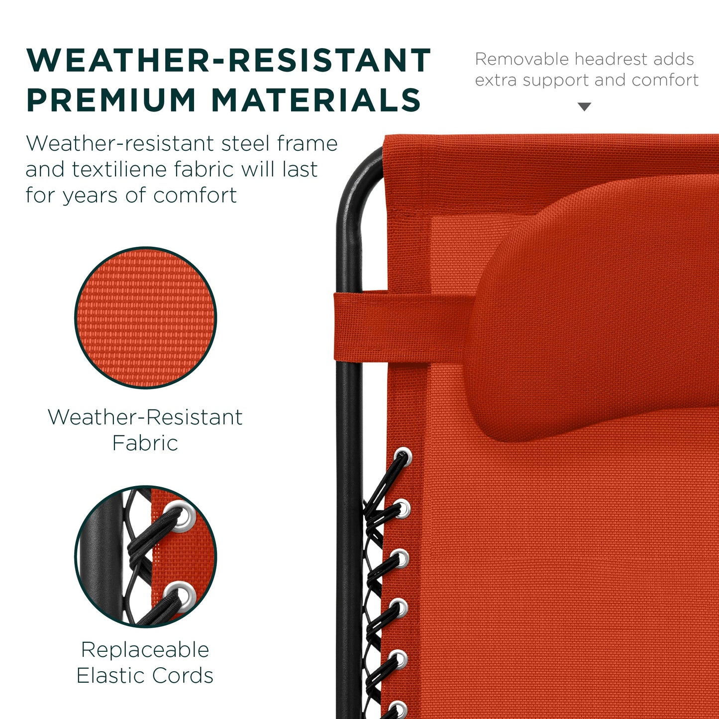 Oversized Reclining Zero Gravity Chair Lounger w/ Cup Holder, Pillow