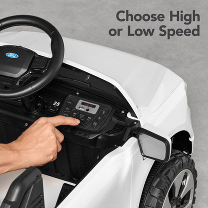 12V Kids Ride On Car Officially Licensed Ford Lightning w/ Remote, 2 Speeds