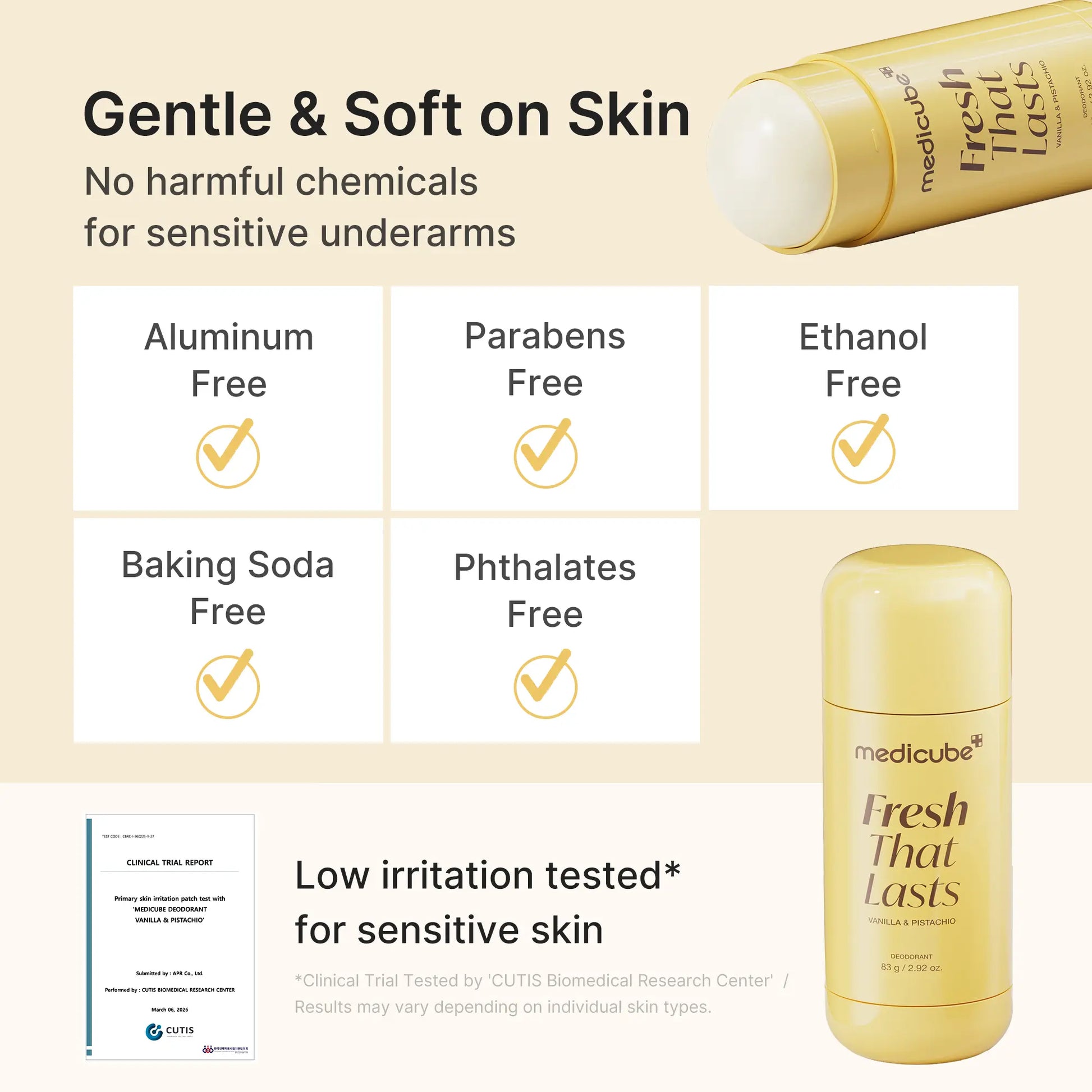 Vanilla Pistachio Deodorant